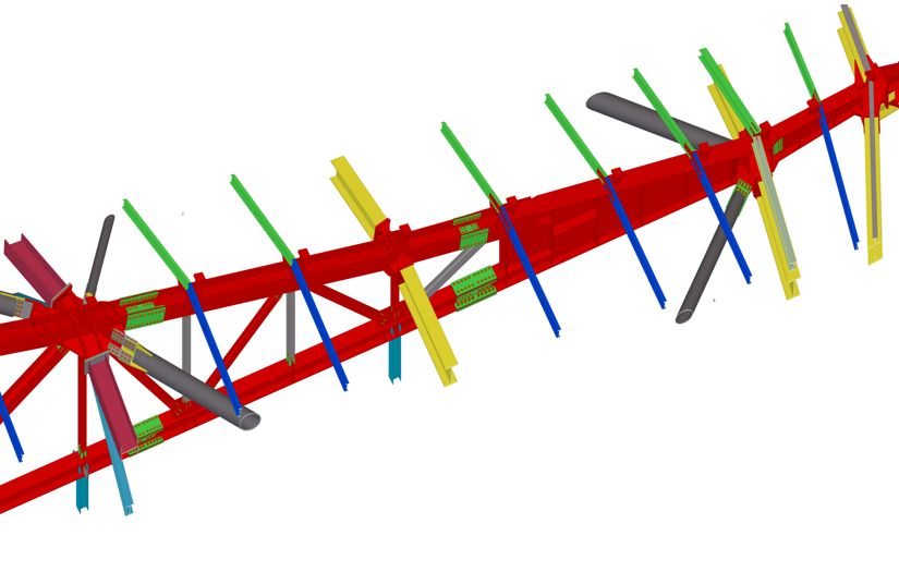 Structural Steel Frame Detailing in Tekla Services screenshot 7